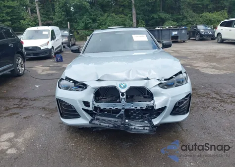 2023 BMW I4 M50 из США, поврежденный, VIN WBY33AW0XPFP05542